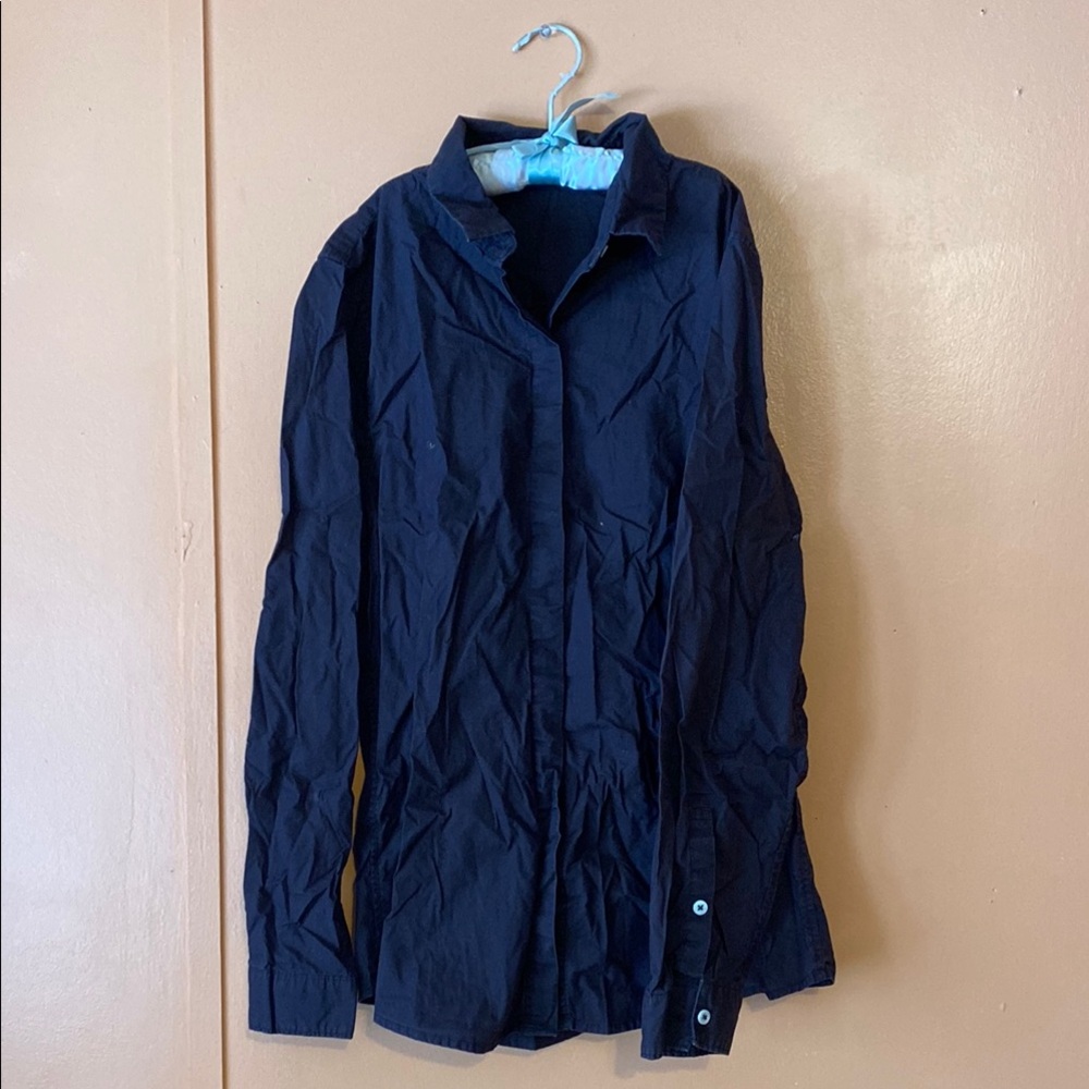 Everlane Black Button-Up Shirt